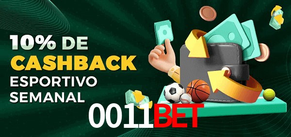 10% de bônus de cashback na 0011bet